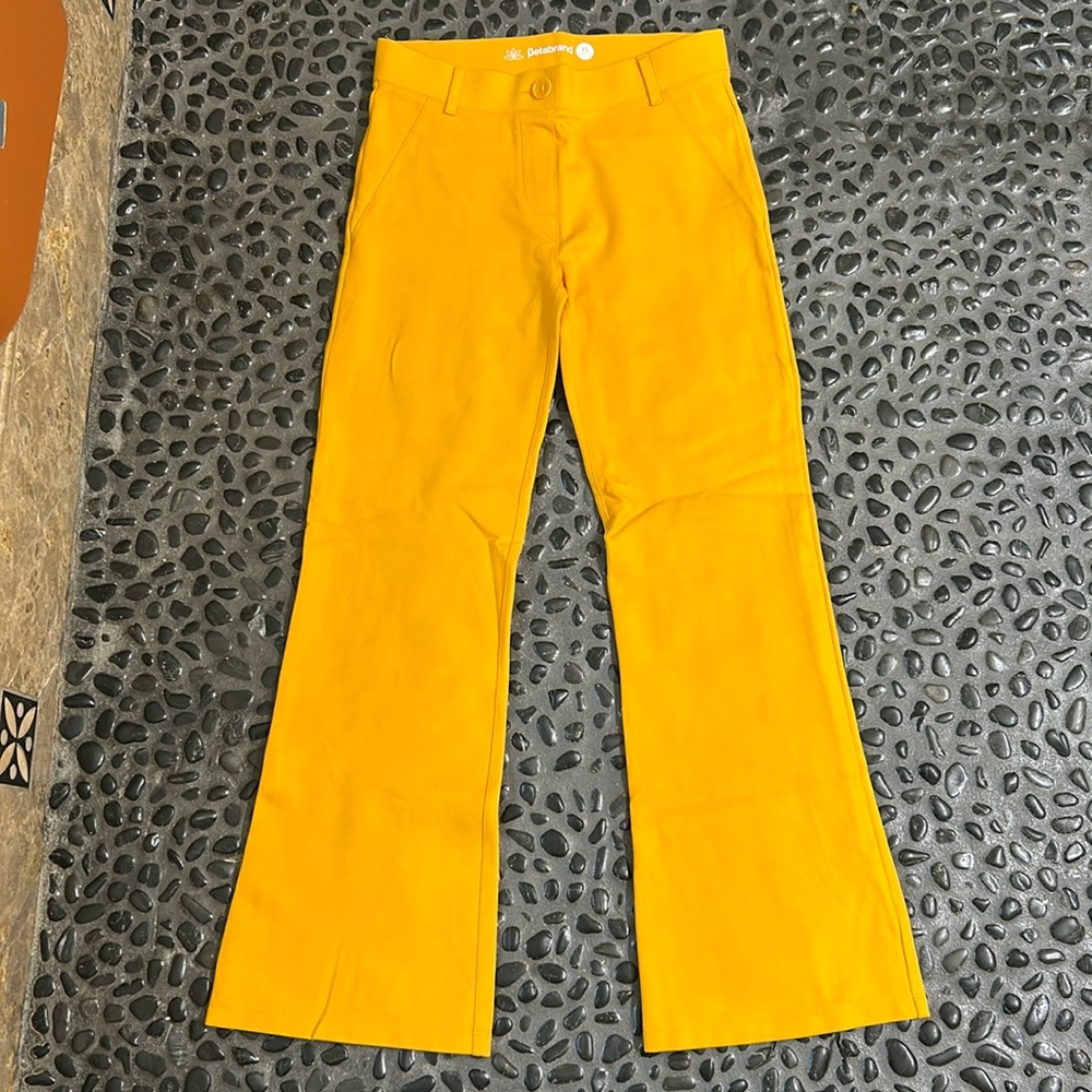 Betabrand | marigold bootcut pull on work yoga pants Women’s size XS SP petite